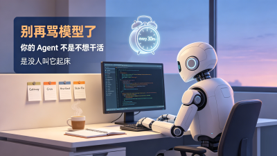 别再骂模型了，你的 Agent 不是不想干活，是没人叫它起床