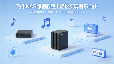 飞牛 NAS 部署教程｜轻松实现音乐自由